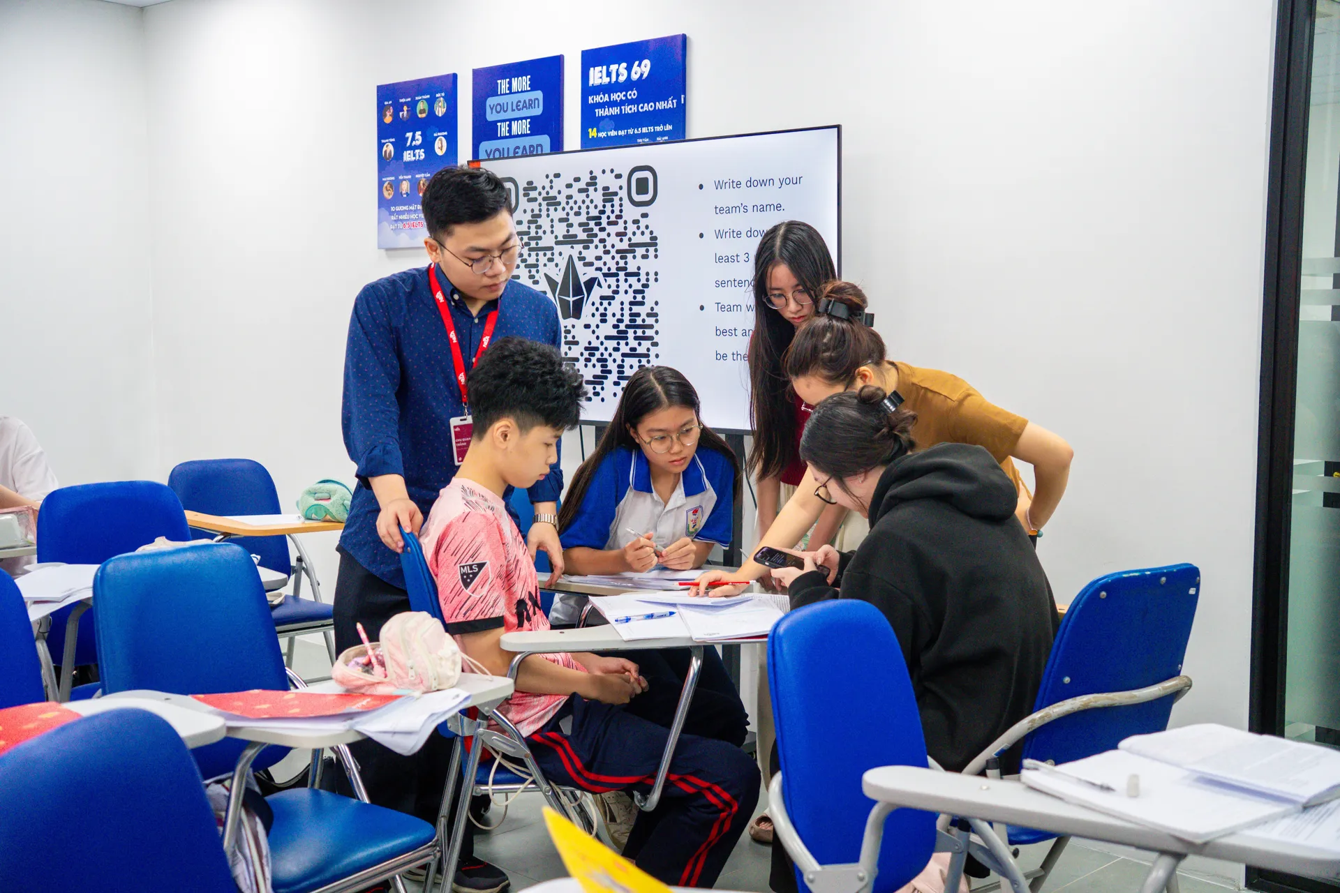 Giờ học bổ trợ luyện đề IELTS miễn phí - "Đặc sản" chỉ có tại Anh ngữ NBA